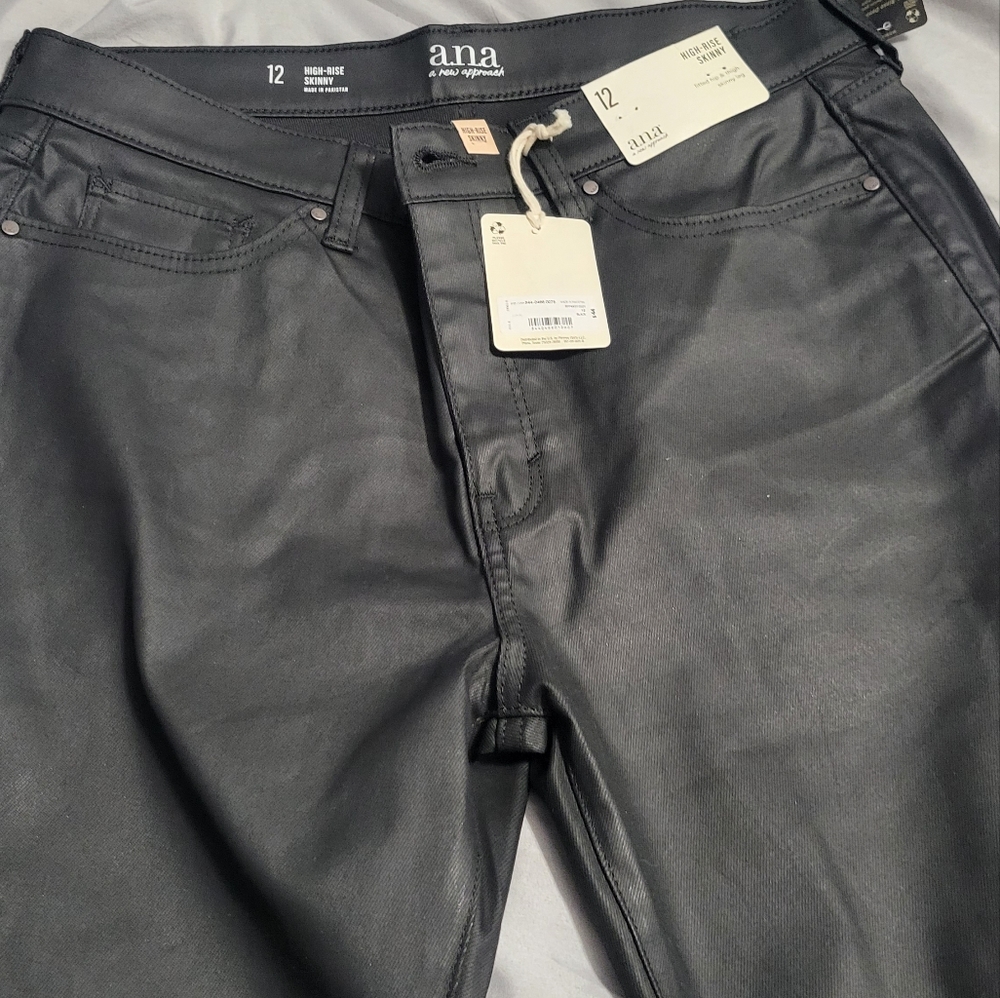 Size 12 faux leather